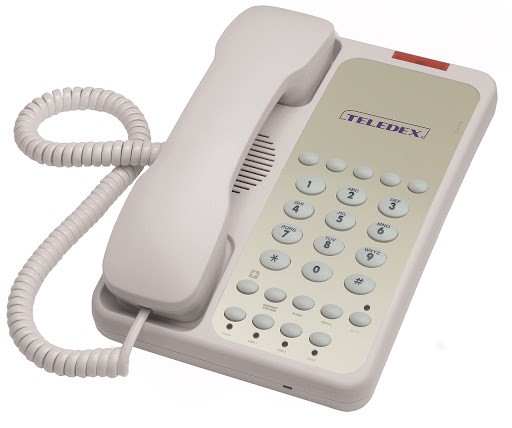 Teledex OPAL 2006 Two Line Guest Room Telephone OPL78039