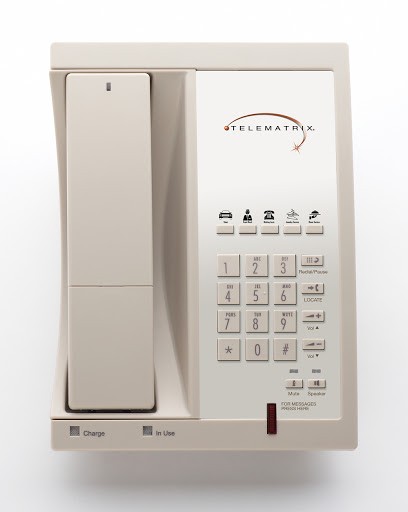 Telematrix 9600MWD5 1.9Ghz DECT 6.0 Guest Room Cordless 96459 Ash