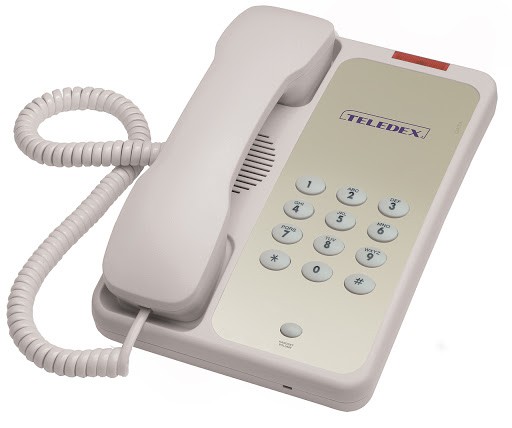 Teledex OPAL 1000 Basic Guest Room Telephone OPL76309