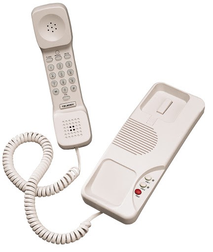 Teledex OPAL Two Line Trimline Guest Room Telephone OPL69059