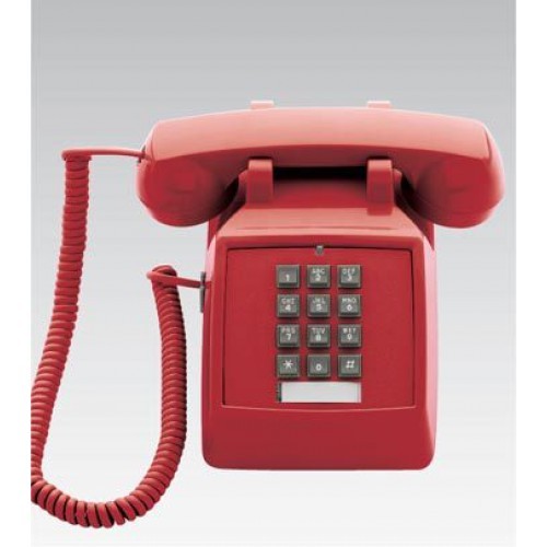 Scitec Aegis Single Line Emergency Phone Red 25003