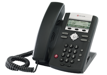 IP331 Polycom Soundpoint 2 Line SIP Phone with AC Adapter