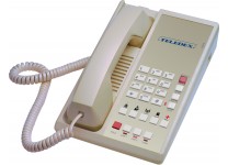 Teledex Diamond L2-5E 2 Line Guest Room Telephone Ash DIA67159