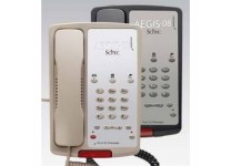 Scitec Aegis-3-08 Single Line Hotel Phone 3 Button Ash 80301