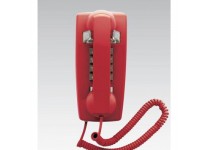 Scitec Aegis Single Line Emergency Wall Phone Red 25403